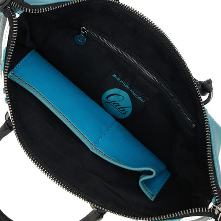 Gabs Borsa Convertibile e Trasformabile con Tracolla in Pelle Fantasia Jungle Tanzania G3 PLUS TG M JUNGLE TANZANIA Gabs 