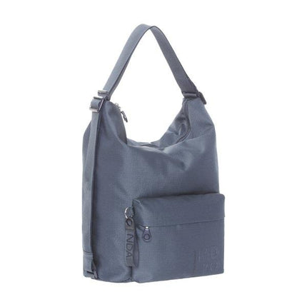 Mandarina Duck Borsa Convertibile Zaino Tessuto Deep Blue - MARIO SPATARELLA