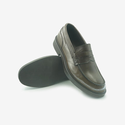 Mocassini Uomo Pelle Marrone 18 MARRONE Spatarella 