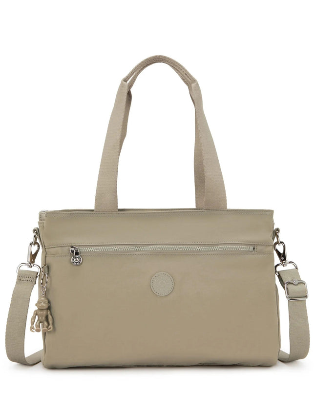 Borsa Lavoro Kipling Lapdop 13 Pollici con Tracolla in Tessuto Beige ELYSIA WORK S BOHO TAN Kipling 