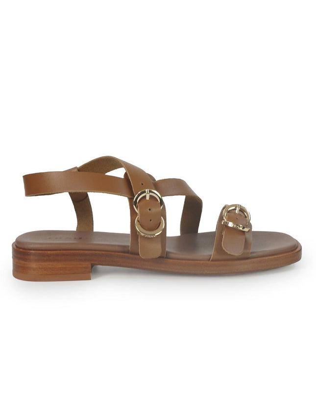Frau Sandalo Basso Donna in Pelle Mou 87M6 LONDON MOU Frau 