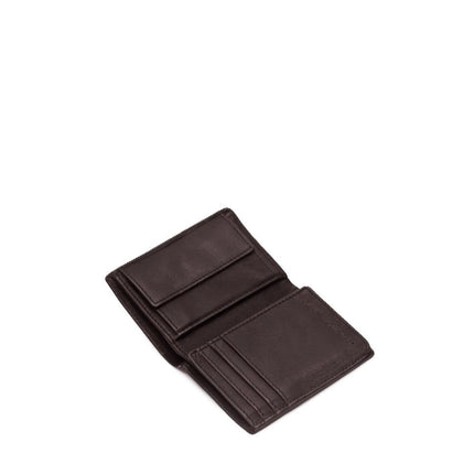 Biba Portafoglio in Pelle Marrone con Portamonete MIC10 MICHIGAN DARK BROWN Biba 