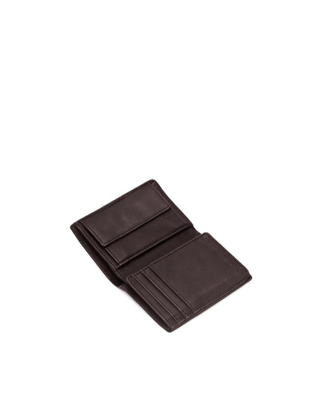 Biba Portafoglio in Pelle Marrone con Portamonete MIC10 MICHIGAN DARK BROWN Biba 