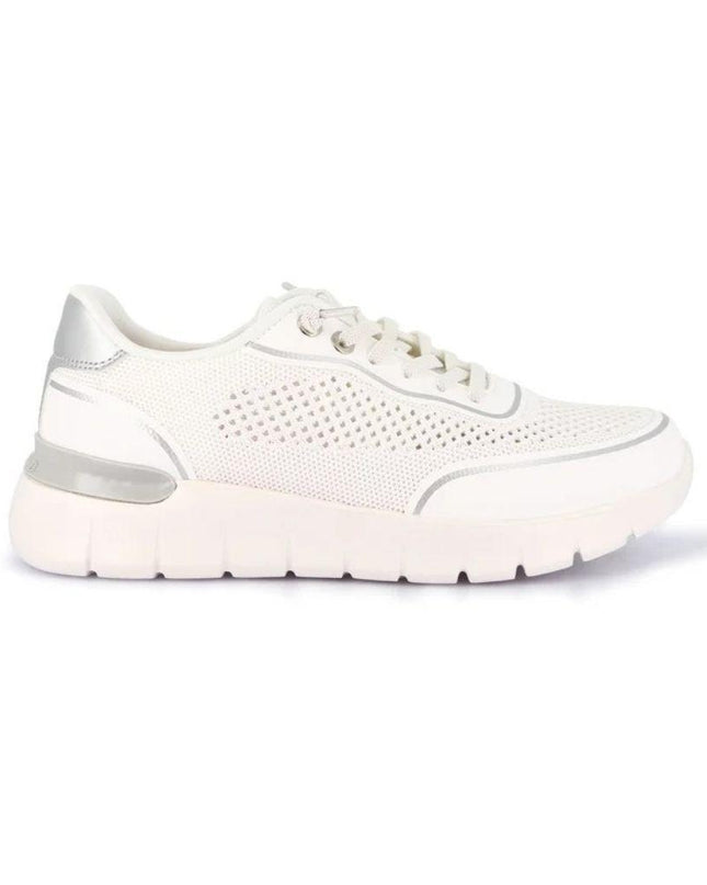 Grunland Sneakers Slipon Traforata Donna in Tessuto Bianco SC6262 SACE WHITE Grunland 