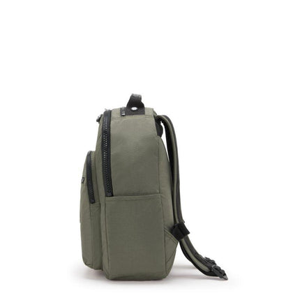 Kipling Zaino Porta Computer 11 Pollici Green Moss Verde SEOUL S GREEN MOSS Kipling 