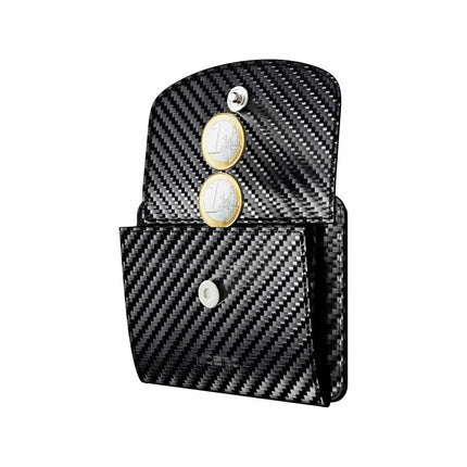 Moero M2 Pocket Coins Carbon Portafoglio Slim M2 POCKET COINS CARBON Moero 