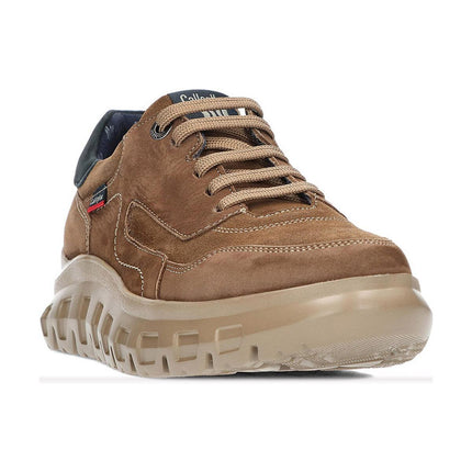Sneakers Squalo Uomo in Nabuk Tartufo 55302 SQUALO2 TRUFA Callaghan 