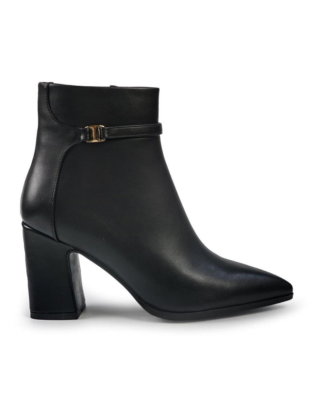 Exe Stivaletti Donna a Punta e Tacco in Ecopelle Nero SJ1066 BLACK Exe 