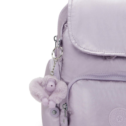 Kipling Zainetto in Tessuto Metallic Lilac - MARIO SPATARELLA