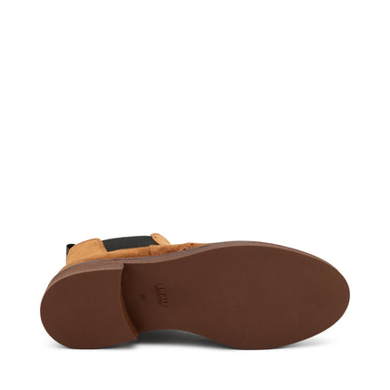 Chelsea Oxford Donna Camoscio Cuoio 96A6 CORTECCIA Frau 