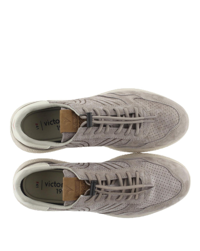 Victoria Sneakers Uomo in Camoscio Taupe 8805104 ANIMA SUEDE TAUPE Victoria 