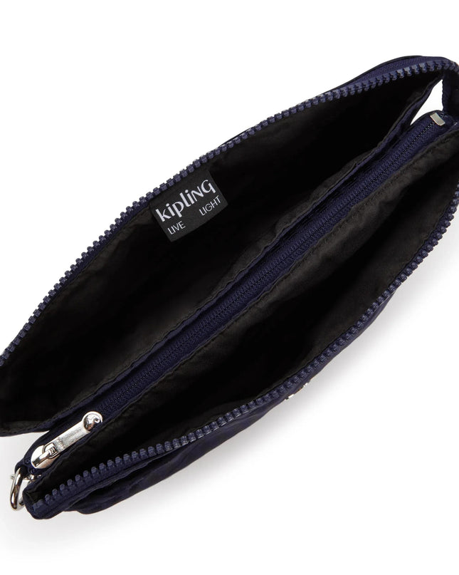 Kipling Borsa Pochette con Tracolla in Tessuto Notturno Blue RIRI L NOTTURNO Kipling 