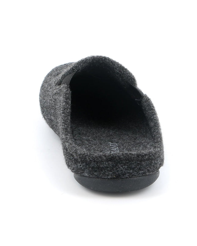 Pantofole Uomo Feltro Antracite - MARIO SPATARELLA