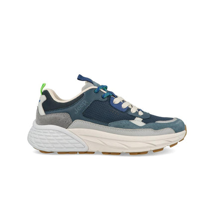 Jeep Sneakers Uomo Camoscio Multicolor Blu GROOVE MESH U NAVY Jeep Footwear 