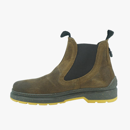 Stivaletti Chelsea Uomo in Pelle Ingrassata RED ROCK SUEDE RUST Jeep Footwear 
