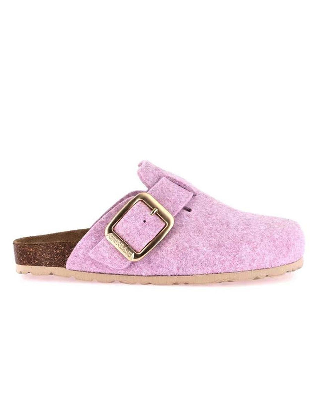 Grunland Pantotole Ciabatte Donna in Feltro Malva - MARIO SPATARELLA
