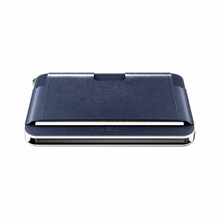 Moero M2 Pro Saffiano Blue Portafoglio Slim M2 PRO SAFFIANO BLUE CARD GREY Moero 