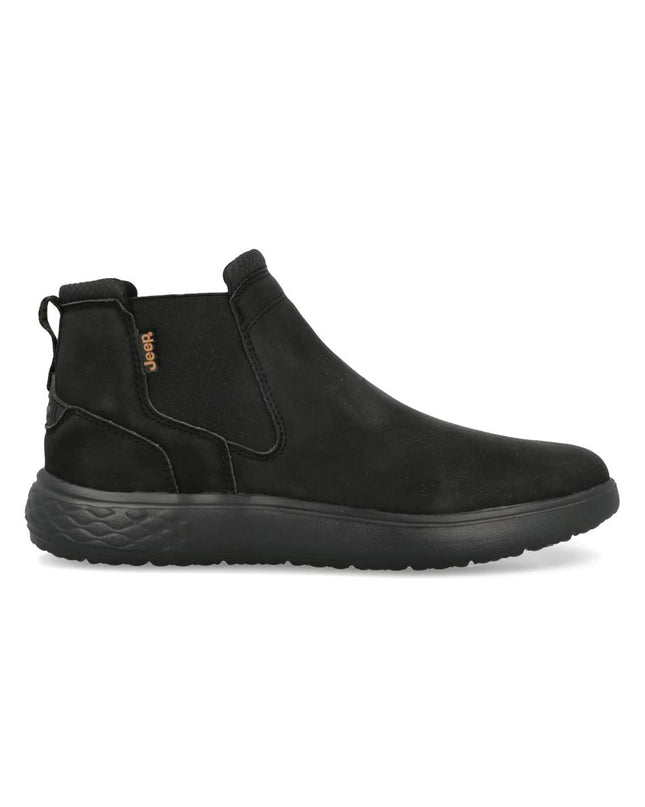 Jeep Stivaletti Chelsea Uomo Nero KOBI CHELSEA BLACK Jeep Footwear 