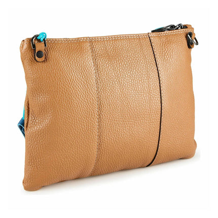 Gabs Pochette Donna con Tracolla in Pelle Cuoio BEYONCE TG M CAMOSCIO CUOIO Gabs 