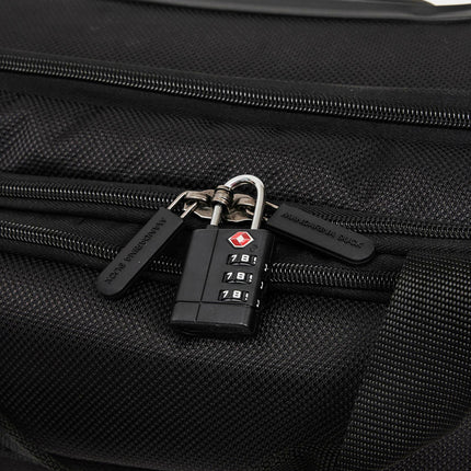 Mandarina Duck Trolley Pilotina in Tessuto Nero<BR/> OTV07 ZEPHYR BLACK Mandarina Duck 