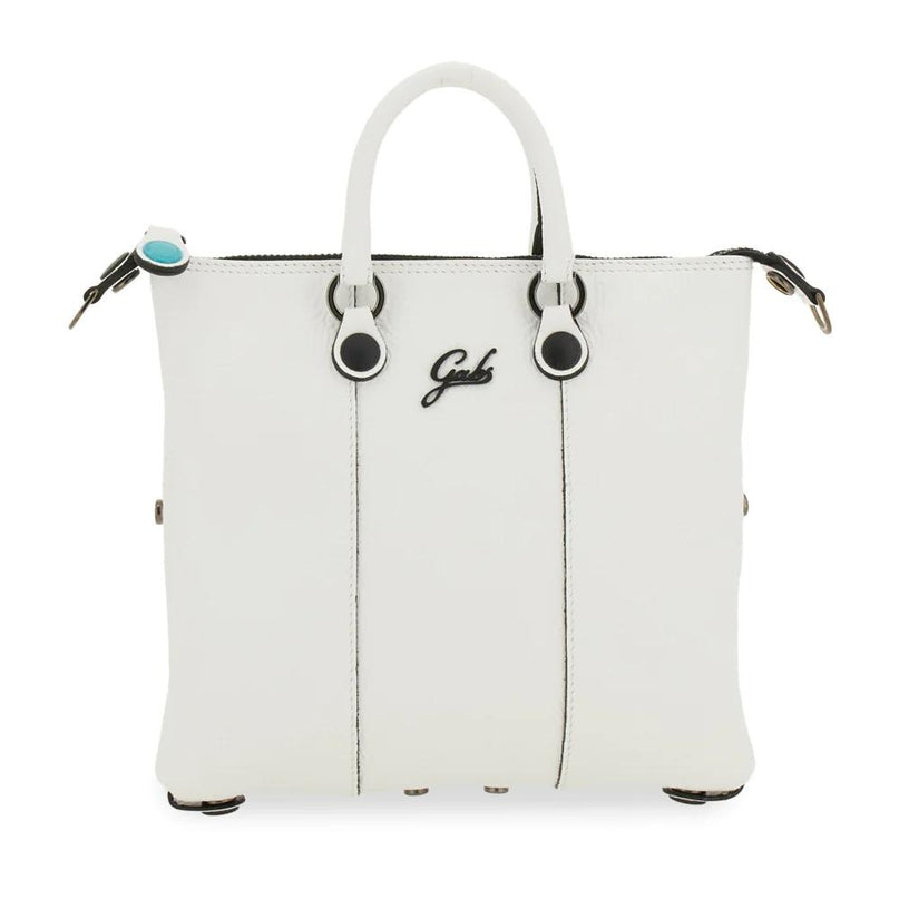 Gabs Borsetta Icon Trasformabile in Pelle Bianca con Tracolla G3 MINI TG S WHITE Gabs 