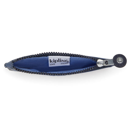 Portacarte con Zip in Tessuto Avio CAMILO BLUE LOVER Kipling 