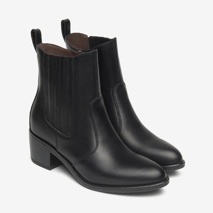 Nero Giardini Stivaletti Texani Camperos Chelsea in Pelle Nero - MARIO SPATARELLA