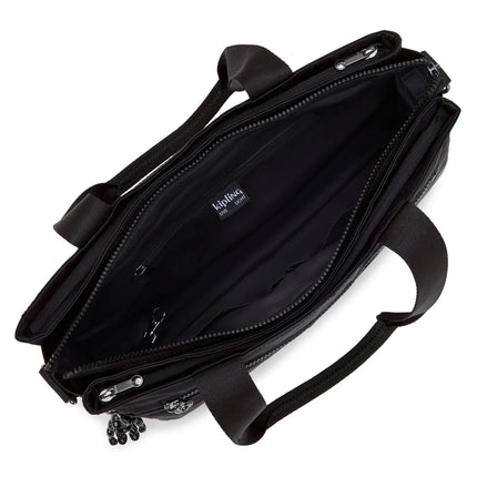 Borsa Lavoro Kipling Lapdop 13 Pollici con Tracolla in Tessuto Nero ELYSIA WORK S INFINITE BLACK Kipling 