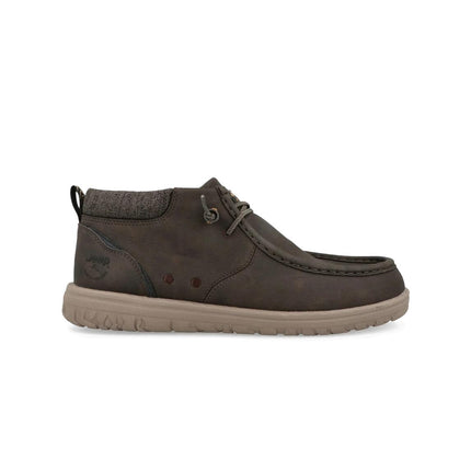 Jeep Slipon Uomo in Eco Brown Marrone SAMOA WALLABEE MID DARK BROWN Jeep Footwear 
