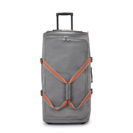 Kipling Trolley Large 2 Ruote in Tessuto Grigio - MARIO SPATARELLA