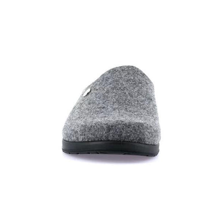 Pantofole Uomo Feltro di Lana Grigio CE0251 PONE GREY Grunland 