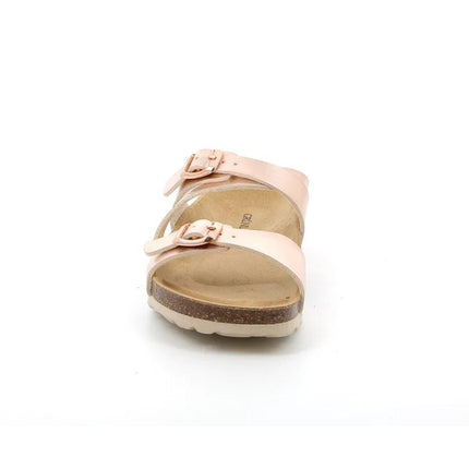 Grunland Sandali Donna Plantare Sughero Doppia Fibbia Cipria CB2642 SARA CIPRIA Grunland 