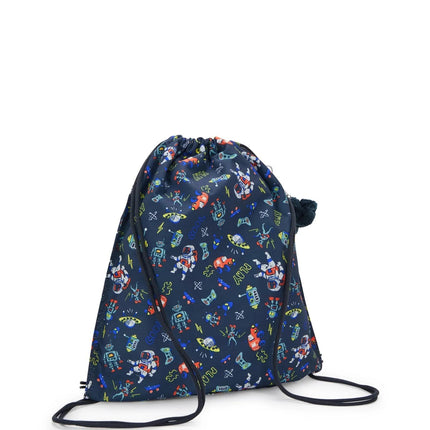 Kipling Sacca in Tessuto Fantasia Space game - MARIO SPATARELLA