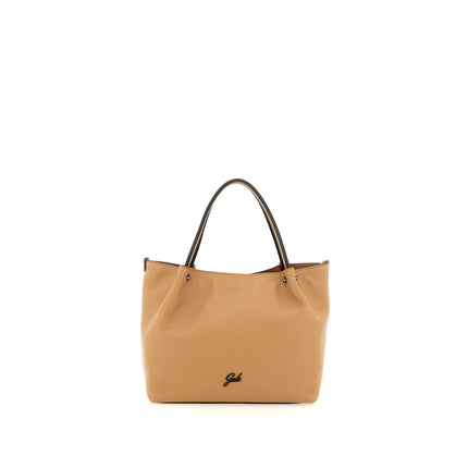 Gabs Borsa Donna Shopper in Pelle Nocciola Cuoio LILLY TG M CAMOSCIO CUOIO Gabs 
