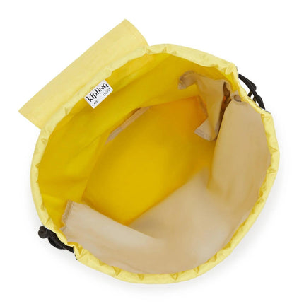 Kipling Zaino Multitasche Giallo NEW FUNDAMENTAL L HERITAGE SUN Kipling 