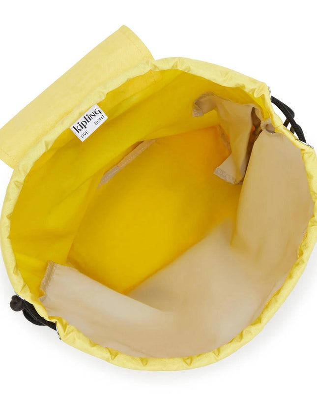Kipling Zaino Multitasche Giallo NEW FUNDAMENTAL L HERITAGE SUN Kipling 