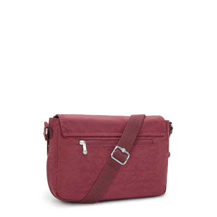 Kipling Borse con Tracolla Multitasche in Tessuto Vino DALMA B LOUNGE WINE Kipling 