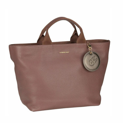 Borsa a Mano in Pelle con Tracolla FZT45 MELLOW LEATHER BALSAMIC 25G Mandarina Duck 