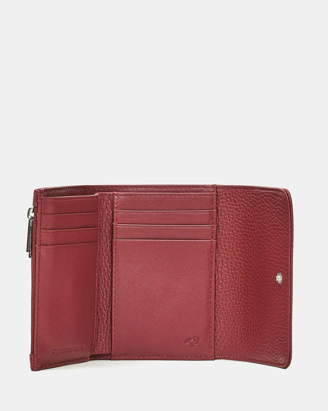 Mandarina Duck Portafogli Donna Pelle Grape Portamonete FZP70 MELLOW LEATHER GRAPE Mandarina Duck 