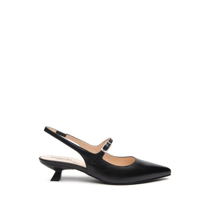 Nero Giardini Chanel a Punta in Nera Tacco Rocchetto E5122600DE NERO 100 Nero Giardini 