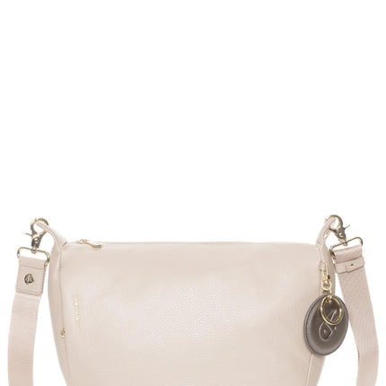 Borsa Tracolla Pelle Taupe FZT59 MELLOW LEATHER WARM TAUPE A28 Mandarina Duck 
