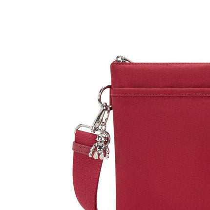 Borsa Pochette Rosso Tracolla RIRI L RED RED WINE Kipling 
