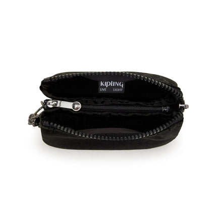 Kipling Trousse Multitasche in Tessuto Nero CREATIVITY S URBAN BLACK JACQUARD Kipling 