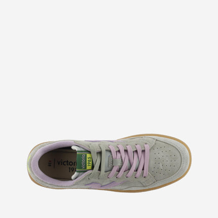 Victoria Sneakers Donna Bassa in Pelle Jade Multi - MARIO SPATARELLA