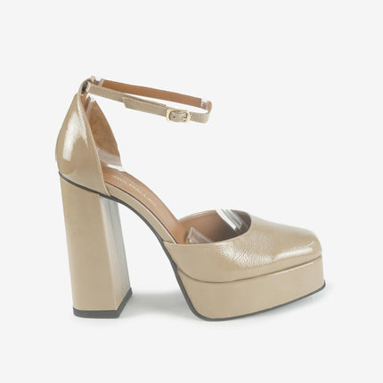 Decolletè Mary Jane Vernice Beige 770 SPRINT BEIGE Tsakiris Mallas 