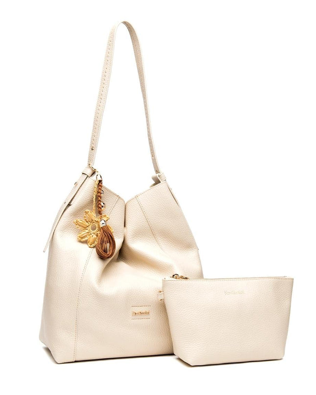 NeroGiardini Borsa Donna a Tracolla in Pelle Panna - MARIO SPATARELLA