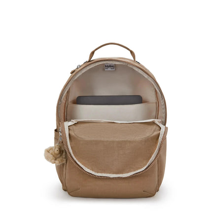 Kipling Zaino Porta Computer 15 Pollici Tan SEOUL TAN Kipling 