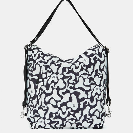 Mandarina Duck Borsa Convertibile Zaino Tessuto Fantasia Moire QHT10 HUNTER MOIRE Mandarina Duck 