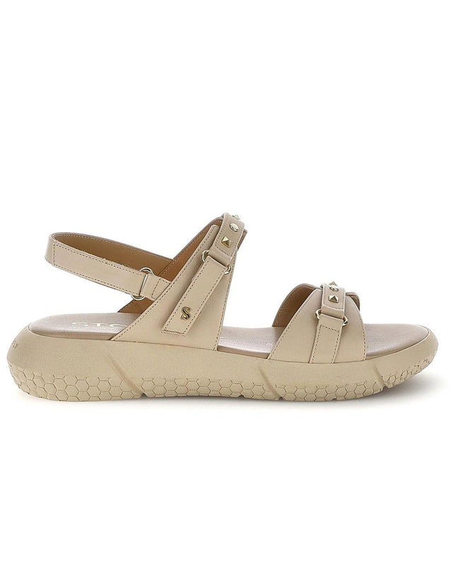 Stonefly Sandalo Donna con Doppio Velcro in Pelle Nude 223707 ZOE HUMUS BROWN Stonefly 