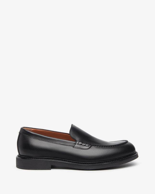 Mocassino Liscio Uomo in Pelle Nera I302950UE NERO 100 Nero Giardini 